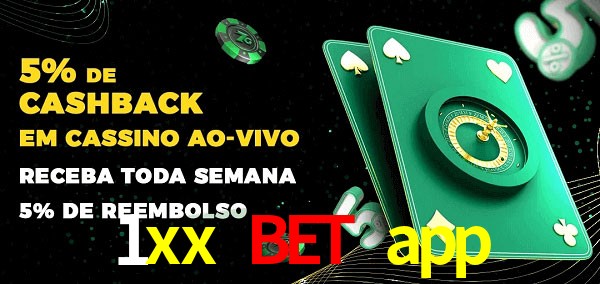 Promoções do cassino ao Vivo 1xx bet app